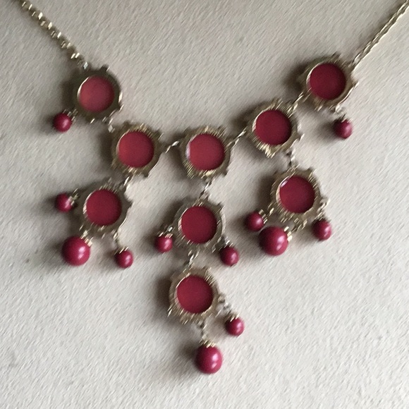 Ruby Statement Necklace - Picture 6 of 7